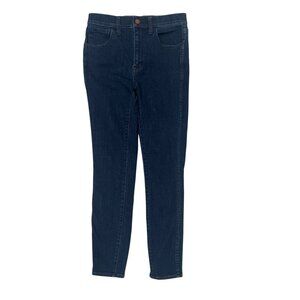 Madewell Women’s 10” High Riser Skinny Skinny Dark Wash Denim Jeans Size 27x28
